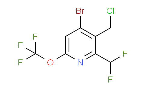 AM183175 | 1804654-52-1 | 4-Bromo-3-(chloromethyl)-2-(difluoromethyl)-6-(trifluoromethoxy)pyridine
