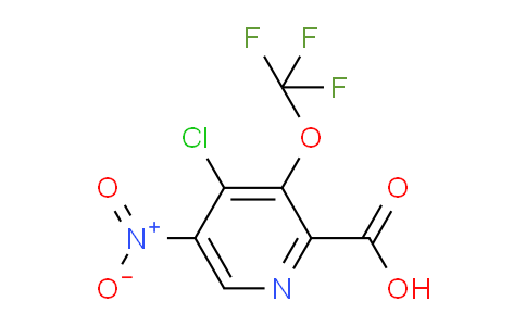 AM183176 | 1804700-72-8 | 4-Chloro-5-nitro-3-(trifluoromethoxy)pyridine-2-carboxylic acid