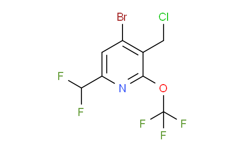 AM183177 | 1803917-01-2 | 4-Bromo-3-(chloromethyl)-6-(difluoromethyl)-2-(trifluoromethoxy)pyridine