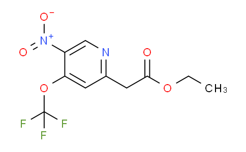 Ethyl 5-nitro-4-(trifluoromethoxy)pyridine-2-acetate