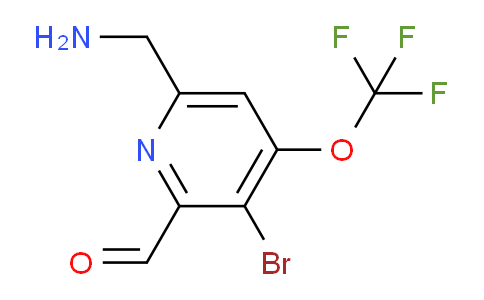 AM183195 | 1806081-01-5 | 6-(Aminomethyl)-3-bromo-4-(trifluoromethoxy)pyridine-2-carboxaldehyde