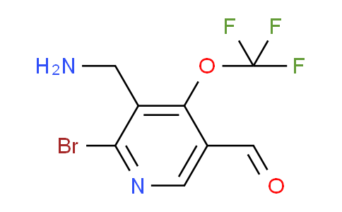 AM183201 | 1804658-00-1 | 3-(Aminomethyl)-2-bromo-4-(trifluoromethoxy)pyridine-5-carboxaldehyde