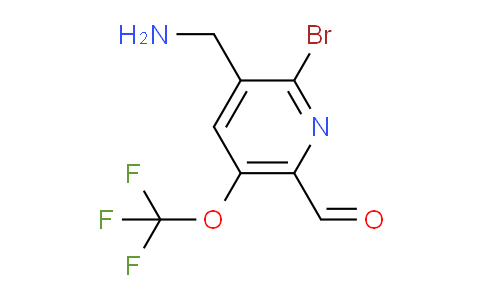 AM183204 | 1804618-89-0 | 3-(Aminomethyl)-2-bromo-5-(trifluoromethoxy)pyridine-6-carboxaldehyde