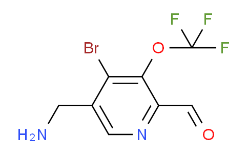 AM183209 | 1803577-07-2 | 5-(Aminomethyl)-4-bromo-3-(trifluoromethoxy)pyridine-2-carboxaldehyde