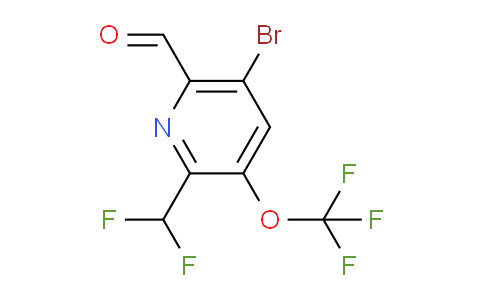 AM183210 | 1806126-81-7 | 5-Bromo-2-(difluoromethyl)-3-(trifluoromethoxy)pyridine-6-carboxaldehyde