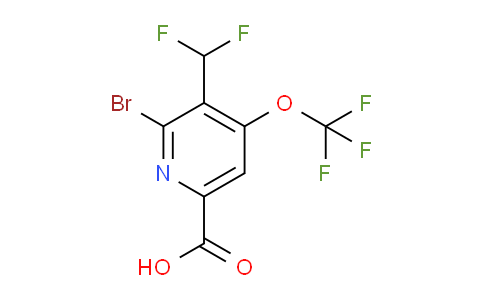 AM183214 | 1804007-57-5 | 2-Bromo-3-(difluoromethyl)-4-(trifluoromethoxy)pyridine-6-carboxylic acid