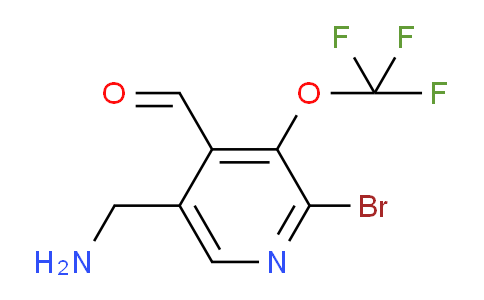 AM183223 | 1803640-73-4 | 5-(Aminomethyl)-2-bromo-3-(trifluoromethoxy)pyridine-4-carboxaldehyde