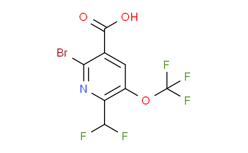 AM183226 | 1804007-71-3 | 2-Bromo-6-(difluoromethyl)-5-(trifluoromethoxy)pyridine-3-carboxylic acid
