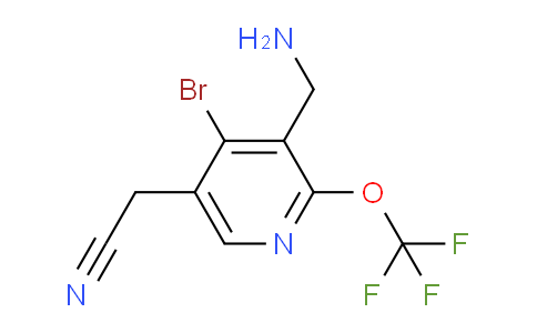 AM183229 | 1806080-45-4 | 3-(Aminomethyl)-4-bromo-2-(trifluoromethoxy)pyridine-5-acetonitrile