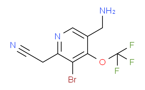 AM183233 | 1804618-58-3 | 5-(Aminomethyl)-3-bromo-4-(trifluoromethoxy)pyridine-2-acetonitrile