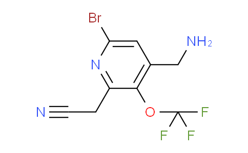 AM183244 | 1804618-65-2 | 4-(Aminomethyl)-6-bromo-3-(trifluoromethoxy)pyridine-2-acetonitrile