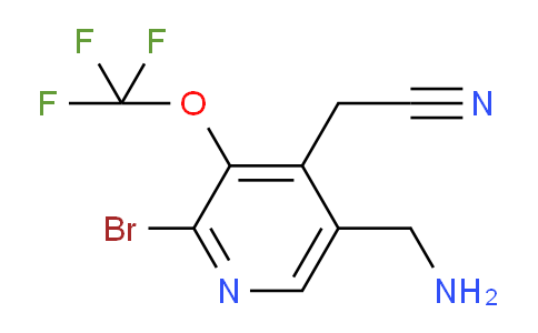AM183247 | 1803465-72-6 | 5-(Aminomethyl)-2-bromo-3-(trifluoromethoxy)pyridine-4-acetonitrile