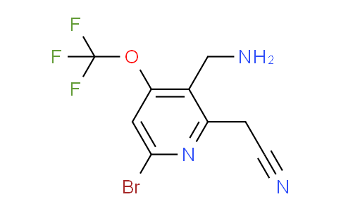 AM183249 | 1803576-75-1 | 3-(Aminomethyl)-6-bromo-4-(trifluoromethoxy)pyridine-2-acetonitrile