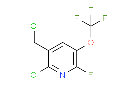 2-Chloro-3-(chloromethyl)-6-fluoro-5-(trifluoromethoxy)pyridine