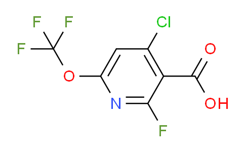 AM183265 | 1804552-15-5 | 4-Chloro-2-fluoro-6-(trifluoromethoxy)pyridine-3-carboxylic acid