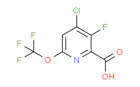 AM183270 | 1803961-32-1 | 4-Chloro-3-fluoro-6-(trifluoromethoxy)pyridine-2-carboxylic acid