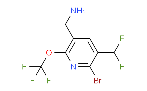 AM183271 | 1806127-24-1 | 5-(Aminomethyl)-2-bromo-3-(difluoromethyl)-6-(trifluoromethoxy)pyridine