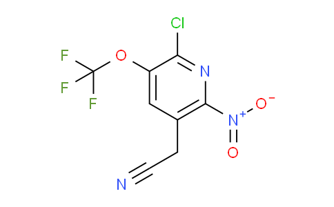 AM183282 | 1806146-16-6 | 2-Chloro-6-nitro-3-(trifluoromethoxy)pyridine-5-acetonitrile