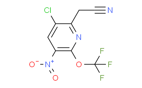AM183294 | 1806240-40-3 | 3-Chloro-5-nitro-6-(trifluoromethoxy)pyridine-2-acetonitrile