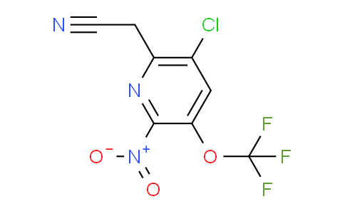 AM183301 | 1804695-76-8 | 5-Chloro-2-nitro-3-(trifluoromethoxy)pyridine-6-acetonitrile