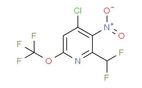 AM183312 | 1803922-48-6 | 4-Chloro-2-(difluoromethyl)-3-nitro-6-(trifluoromethoxy)pyridine
