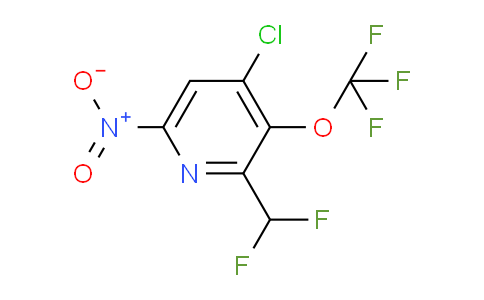 AM183315 | 1806117-91-8 | 4-Chloro-2-(difluoromethyl)-6-nitro-3-(trifluoromethoxy)pyridine