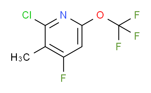 AM183320 | 1803913-60-1 | 2-Chloro-4-fluoro-3-methyl-6-(trifluoromethoxy)pyridine