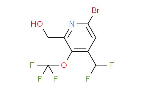 AM183322 | 1806236-32-7 | 6-Bromo-4-(difluoromethyl)-3-(trifluoromethoxy)pyridine-2-methanol