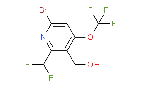 AM183326 | 1804615-57-3 | 6-Bromo-2-(difluoromethyl)-4-(trifluoromethoxy)pyridine-3-methanol