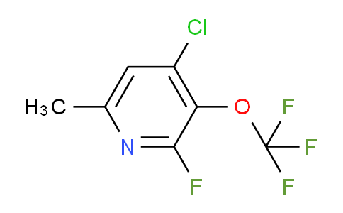 4-Chloro-2-fluoro-6-methyl-3-(trifluoromethoxy)pyridine