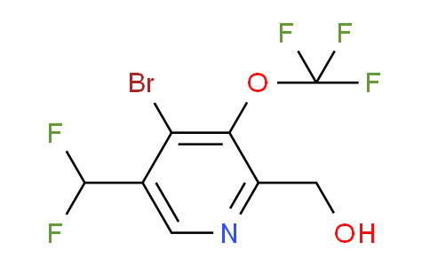 AM183343 | 1806076-74-3 | 4-Bromo-5-(difluoromethyl)-3-(trifluoromethoxy)pyridine-2-methanol