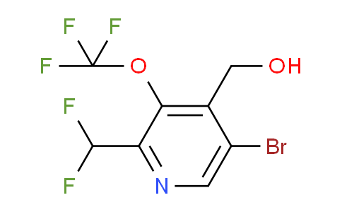 AM183345 | 1804615-87-9 | 5-Bromo-2-(difluoromethyl)-3-(trifluoromethoxy)pyridine-4-methanol