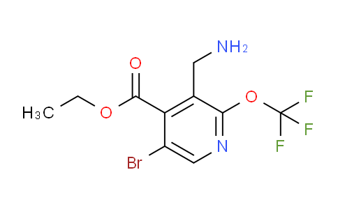AM183351 | 1804658-45-4 | Ethyl 3-(aminomethyl)-5-bromo-2-(trifluoromethoxy)pyridine-4-carboxylate