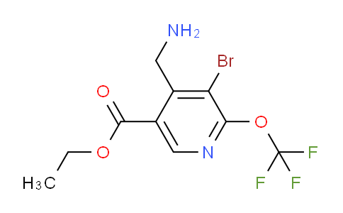 AM183360 | 1806196-44-0 | Ethyl 4-(aminomethyl)-3-bromo-2-(trifluoromethoxy)pyridine-5-carboxylate
