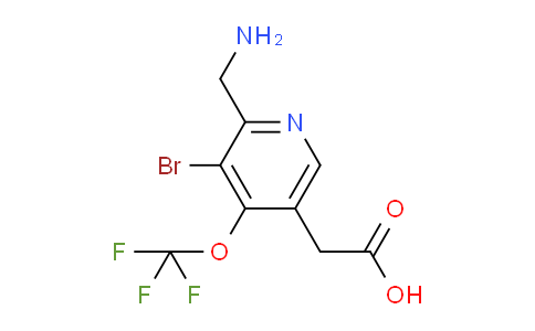 AM183364 | 1804619-57-5 | 2-(Aminomethyl)-3-bromo-4-(trifluoromethoxy)pyridine-5-acetic acid