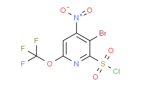 AM183367 | 1806126-10-2 | 3-Bromo-4-nitro-6-(trifluoromethoxy)pyridine-2-sulfonyl chloride