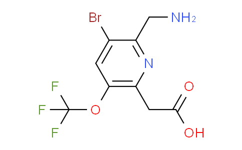 AM183371 | 1803952-04-6 | 2-(Aminomethyl)-3-bromo-5-(trifluoromethoxy)pyridine-6-acetic acid