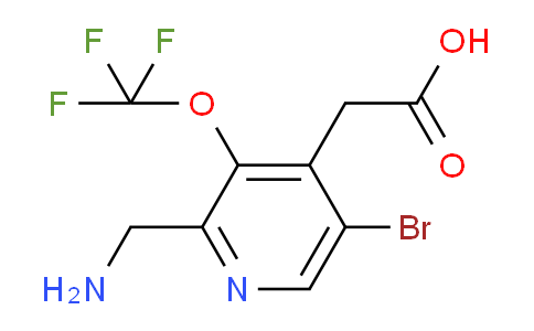 AM183375 | 1806095-99-7 | 2-(Aminomethyl)-5-bromo-3-(trifluoromethoxy)pyridine-4-acetic acid