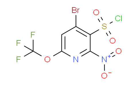 AM183377 | 1804619-67-7 | 4-Bromo-2-nitro-6-(trifluoromethoxy)pyridine-3-sulfonyl chloride
