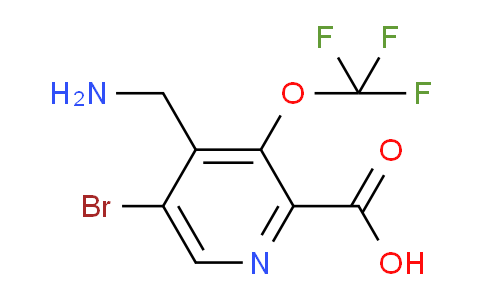 AM183379 | 1806201-84-2 | 4-(Aminomethyl)-5-bromo-3-(trifluoromethoxy)pyridine-2-carboxylic acid