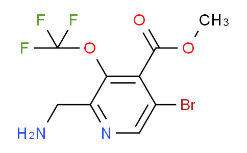 AM183391 | 1803469-62-6 | Methyl 2-(aminomethyl)-5-bromo-3-(trifluoromethoxy)pyridine-4-carboxylate