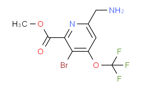 AM183394 | 1806082-28-9 | Methyl 6-(aminomethyl)-3-bromo-4-(trifluoromethoxy)pyridine-2-carboxylate