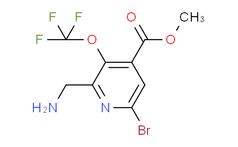 AM183395 | 1803469-64-8 | Methyl 2-(aminomethyl)-6-bromo-3-(trifluoromethoxy)pyridine-4-carboxylate