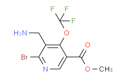 AM183398 | 1804571-43-4 | Methyl 3-(aminomethyl)-2-bromo-4-(trifluoromethoxy)pyridine-5-carboxylate
