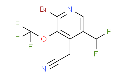 AM183410 | 1804546-01-7 | 2-Bromo-5-(difluoromethyl)-3-(trifluoromethoxy)pyridine-4-acetonitrile