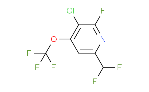 AM183414 | 1803684-63-0 | 3-Chloro-6-(difluoromethyl)-2-fluoro-4-(trifluoromethoxy)pyridine