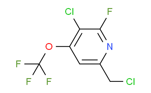 AM183416 | 1804639-79-9 | 3-Chloro-6-(chloromethyl)-2-fluoro-4-(trifluoromethoxy)pyridine