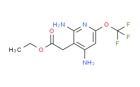 AM18342 | 1804547-96-3 | Ethyl 2,4-diamino-6-(trifluoromethoxy)pyridine-3-acetate