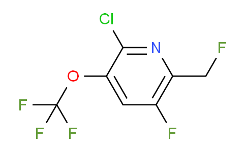 AM183427 | 1803684-09-4 | 2-Chloro-5-fluoro-6-(fluoromethyl)-3-(trifluoromethoxy)pyridine