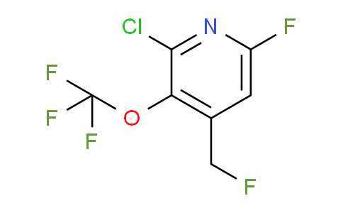 AM183428 | 1804596-48-2 | 2-Chloro-6-fluoro-4-(fluoromethyl)-3-(trifluoromethoxy)pyridine